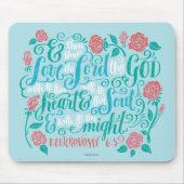 Thou Shalt Liebe der Lord thy Gott Mousepad (Vorne)