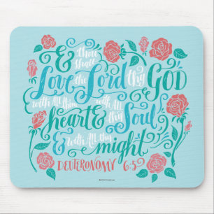 Thou Shalt Liebe der Lord thy Gott Mousepad