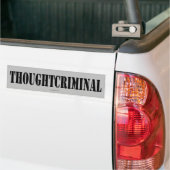 Thoughtcriminal Autoaufkleber (Auf Lkw)