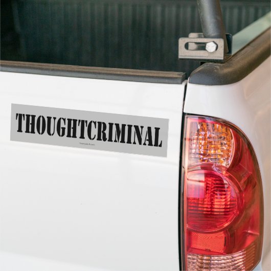 Thoughtcriminal Autoaufkleber (Auf Lkw)