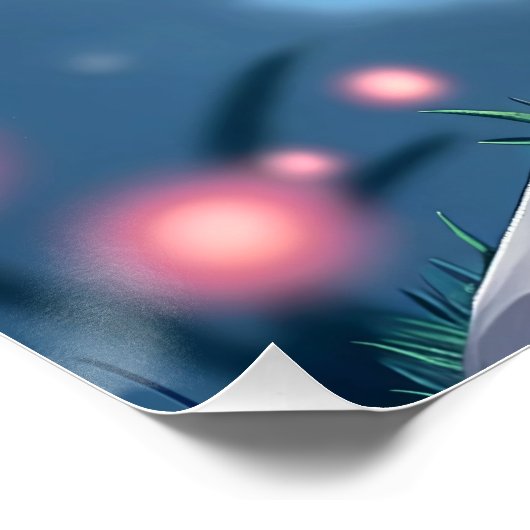 thoughtful cat poster (Ecke)