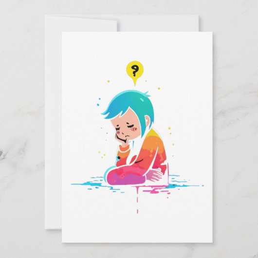 Thoughtful Einladung (Vorderseite)