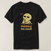 Thoughts Everywhere – Cute Overthinking Humor T-Shirt (Design vorne)
