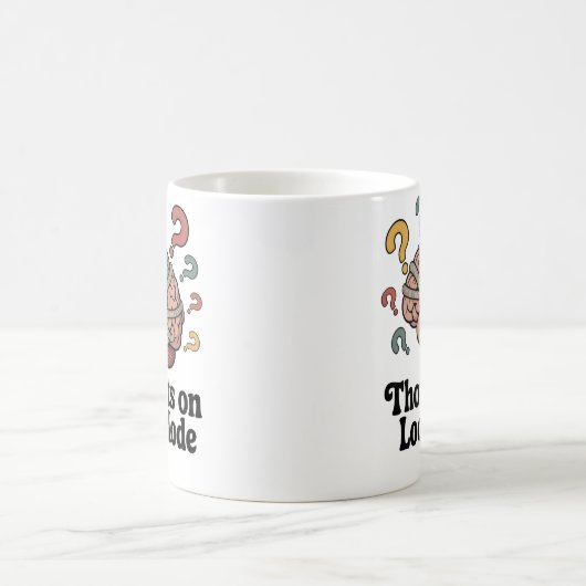 Thoughts on Loop Mode | Mental Spiral Humor   Kaffeetasse (Mittel)