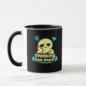Thoughts on Repeat – Cute Overthinking Coffee Tasse (Links)