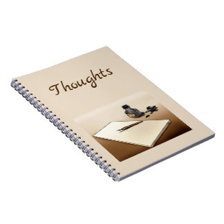 "Thoughts" SpiralNotebook Notizblock