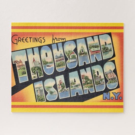  Thousand Islands NY 16x20  Puzzle (Horizontal)