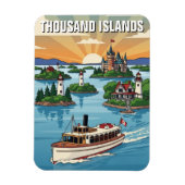 Thousand Islands Ontario Canada Magnet (Vertikal)
