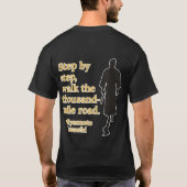 Thousand Mile Silence shirt (Rückseite)