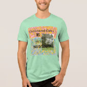 Thousand Oaks is my picnic paradise,abstract art a Tri-Blend Shirt (Vorderseite)
