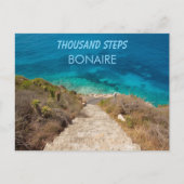 Thousand steps bonaire postkarte (Vorderseite)