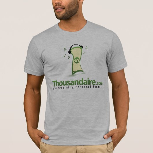 Thousandaire Silber T-Shirt (Vorderseite)