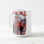 Thragg Viltrumite Krieger – Unbesiegbar Kaffeetasse (Vorderseite Links)