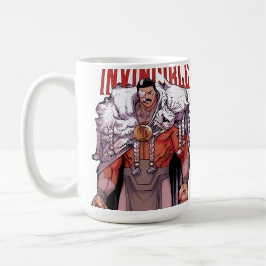Thragg Viltrumite Krieger – Unbesiegbar Kaffeetasse (Links)