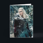 Thranduil in der Schlacht Karte<br><div class="desc">Der Hobbit: Die Schlacht der fünf Armeen | Thranduil inmitten von Schlacht und Schnee.</div>