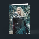 Thranduil in der Schlacht Karte<br><div class="desc">Der Hobbit: Die Schlacht der fünf Armeen | Thranduil inmitten von Schlacht und Schnee.</div>