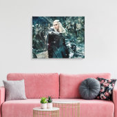 Thranduil in der Schlacht Leinwanddruck (Insitu (Wohnzimmer))