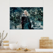 Thranduil in der Schlacht Poster (Küche)