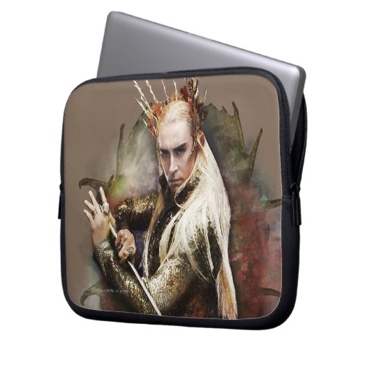 Thranduil Laptopschutzhülle (Vorderseite Links)