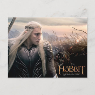 Thranduil Leading Army Postkarte