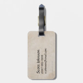 Thranduil, LEGOLAS GREENLEAF™, & TAURIEL™ Graphic Gepäckanhänger (Rückseite vertikal)