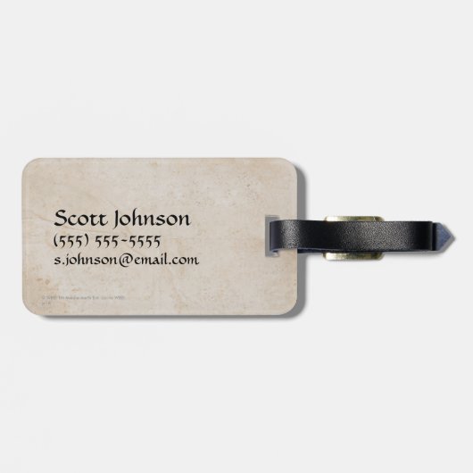 Thranduil, LEGOLAS GREENLEAF™, & TAURIEL™ Graphic Gepäckanhänger (Rückseite horizontal)