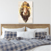 Thranduil, LEGOLAS GREENLEAF™, & TAURIEL™ Graphic Leinwanddruck (Insitu (Schlafzimmer))