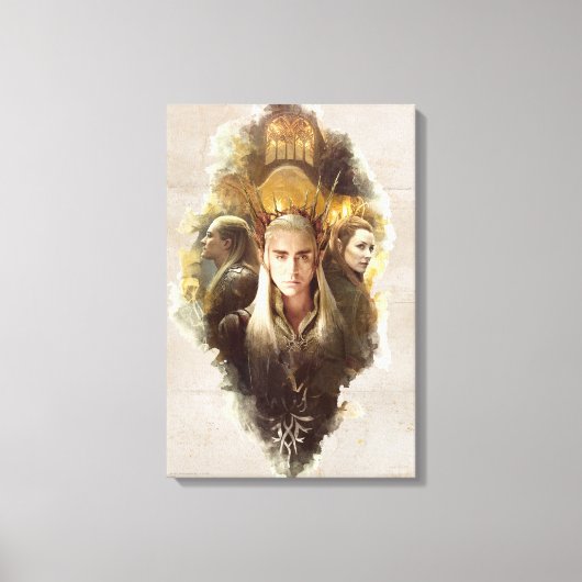 Thranduil, LEGOLAS GREENLEAF™, & TAURIEL™ Graphic Leinwanddruck (Vorderseite)