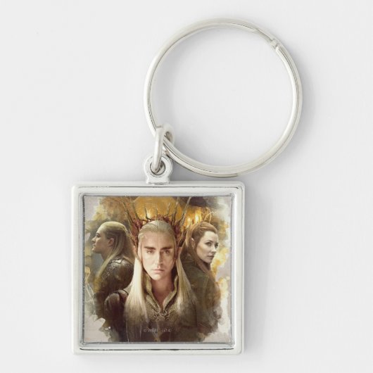 Thranduil, LEGOLAS GREENLEAF™, & TAURIEL™ Graphic Schlüsselanhänger (Vorne)