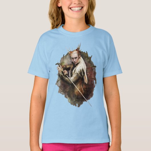 Thranduil mit Schwert T-Shirt (Vorderseite)
