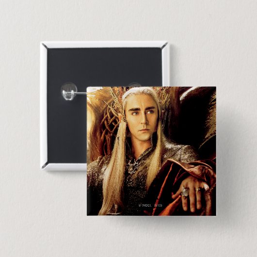 Thranduil Movie Poster Button (Vorne & Hinten)