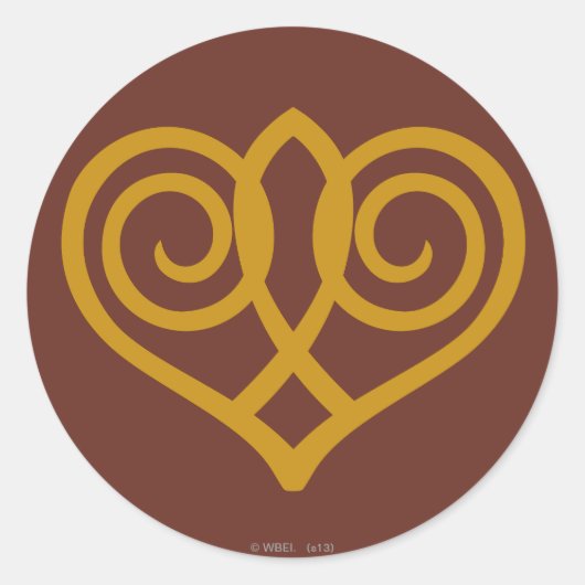 Thranduil-Symbol Runder Aufkleber (Vorderseite)