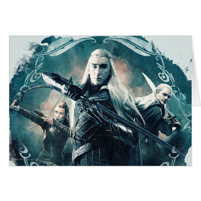 Thranduil, TAURIEL™, & LEGOLAS GREENLEAF™ Graphic (Vorderseite (Horizontal))
