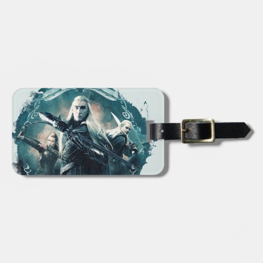 Thranduil, TAURIEL™, & LEGOLAS GREENLEAF™ Graphic Gepäckanhänger (Vorderseite horizontal)