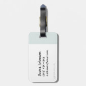 Thranduil, TAURIEL™, & LEGOLAS GREENLEAF™ Graphic Gepäckanhänger (Rückseite vertikal)