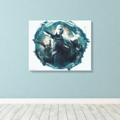 Thranduil, TAURIEL™, & LEGOLAS GREENLEAF™ Graphic Leinwanddruck (Insitu (Holzboden))