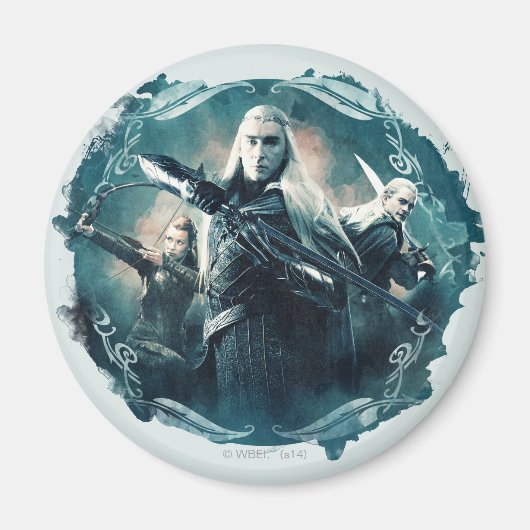 Thranduil, TAURIEL™, & LEGOLAS GREENLEAF™ Graphic Magnet (Vorne)