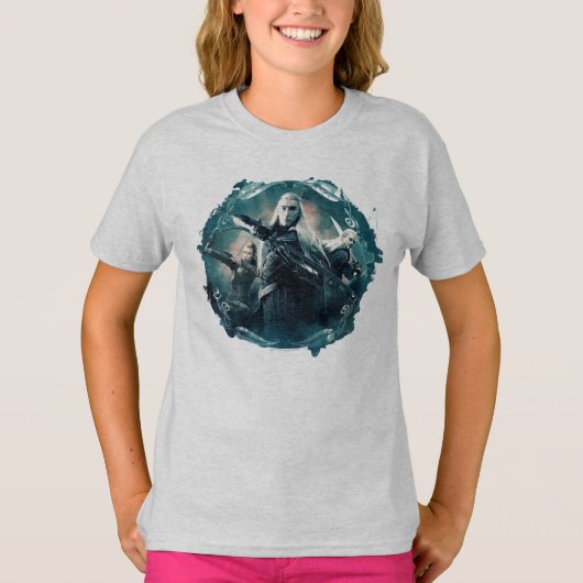 Thranduil, TAURIEL™, & LEGOLAS GREENLEAF™ Graphic T-Shirt (Vorderseite)
