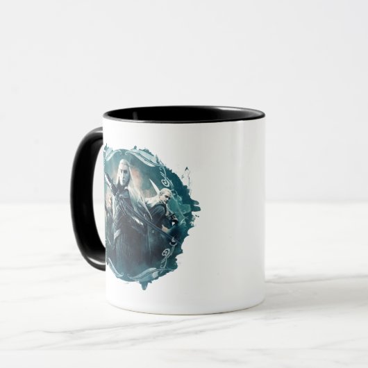 Thranduil, TAURIEL™, & LEGOLAS GREENLEAF™ Graphic Tasse (Vorderseite Links)