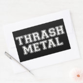Thrash Metal Rechteckiger Aufkleber (Umschlag)