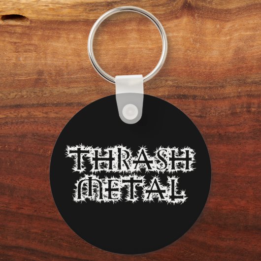 Thrash Metal Schlüsselanhänger (Vorderseite)
