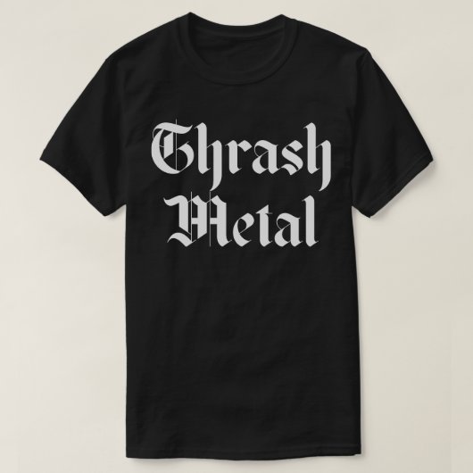 Thrash Metal T-Shirt (Design vorne)