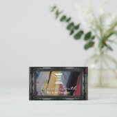 Thread and Needle Wardrobes | Extravaganter Rahmen Visitenkarte (Stehend Vorderseite)