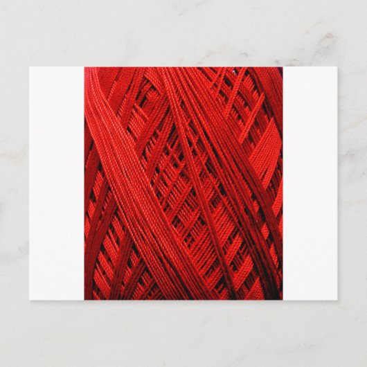 Thread Beautiful Gradient Digital Art Blume Fleck Postkarte (Vorderseite)