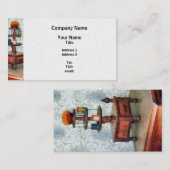 Thread Carousel - Platinum Finish Visitenkarte (Vorne/Hinten)