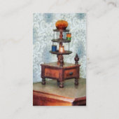 Thread Carousel - Platinum Finish Visitenkarte (Rückseite)