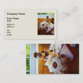 Thread Carousel und Spitzen Visitenkarte (Vorne/Hinten)