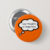 Thread-Cartoon-Ballon anpassen Button (Vorne & Hinten)