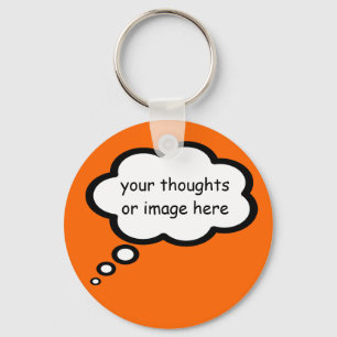 Thread-Cartoon-Ballon anpassen Schlüsselanhänger