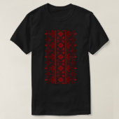 Thread Embroidery Ukrainian Folk Ethnic Pattern O T-Shirt (Design vorne)